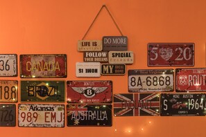 设计双人房或双床房, 1 间卧室, 无烟房, 公共浴室 | 用餐