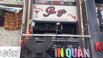 Fassade der Unterkunft