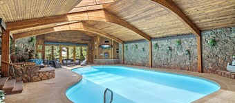 Amata casa panoramica.  Piscina coperta privata, vasca idromassaggio, Suana, viste!