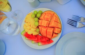 Petit déjeuner continental compris tous les jours