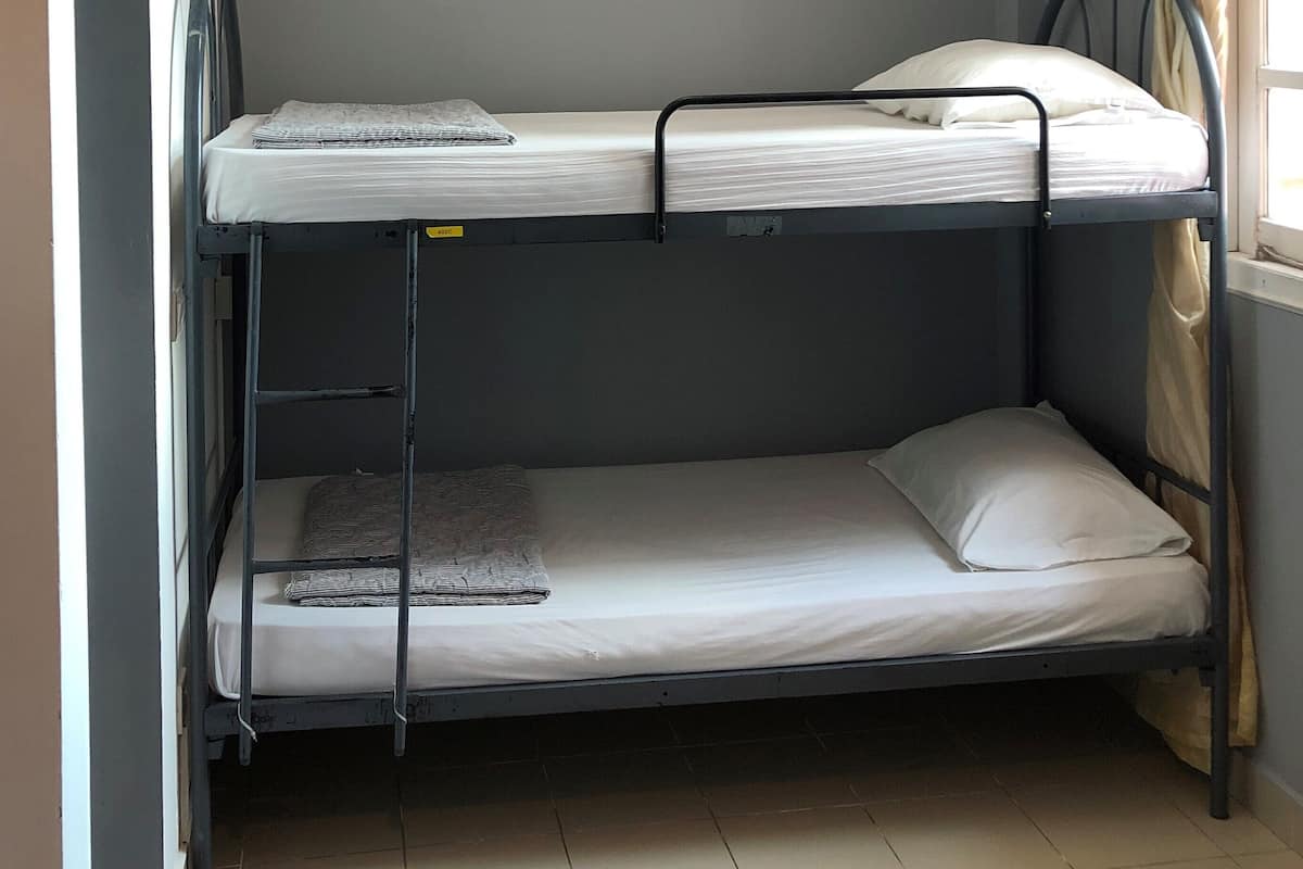 Free WiFi, bed sheets