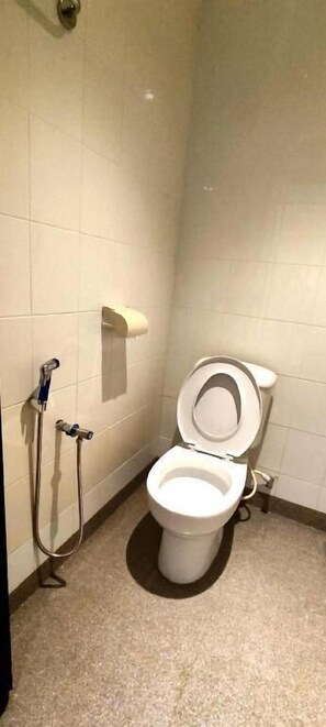 Regadera, amenidades de baño gratuitas, toallas 