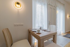 Opções para refeição no quarto