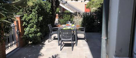 Restauration en plein air