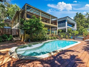 Una piscina climatizada