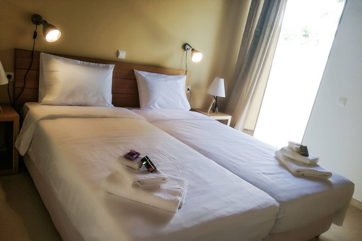 Economy Villa, 2 Bedrooms, Pool View | 3 bedrooms, desk, iron/ironing board, free WiFi