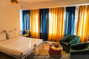 Superior tweepersoonskamer | Een kluis op de kamer, gratis wifi