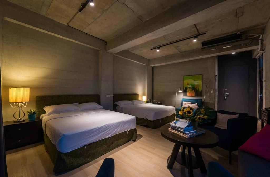 Standard Quadruple Room, Ocean View (4F) | Individually furnished, laptop workspace, blackout drapes, free WiFi