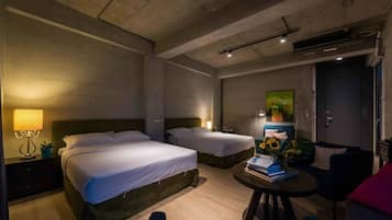 Standard Quadruple Room, Ocean View (4F) | Individually furnished, laptop workspace, blackout drapes, free WiFi