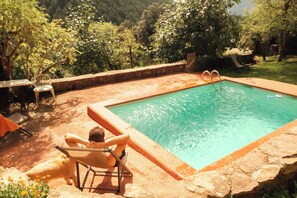 Alberca al aire libre 
