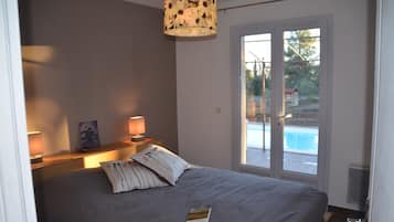 4 chambres, fer et planche Ă repasser, Wi-Fi, draps fournis