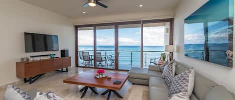 Smart TV, DVD player, livros, aparelho de som