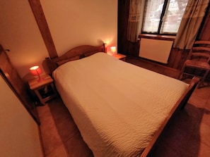 1 bedroom, iron/ironing board, travel crib, WiFi (free)