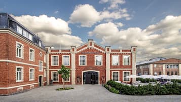 Fassade der Unterkunft