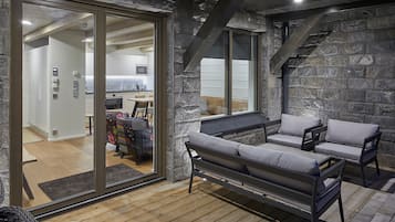公寓, 1 間臥室 (With Sauna) | 隔音、熨斗/熨衫板、免費 Wi-Fi、床單