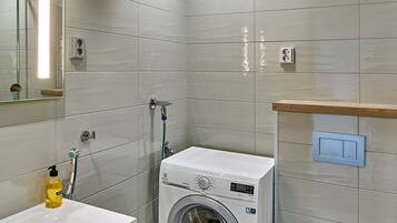 Towels, toilet paper