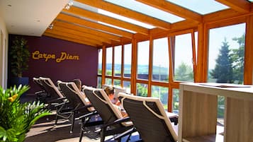 Body treatments, aromatherapy, body wraps, body scrubs, facials