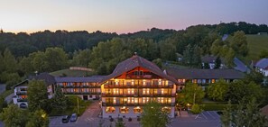 Front of property – evening/night