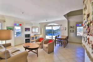 Living area - Blue Apartment (Kas)