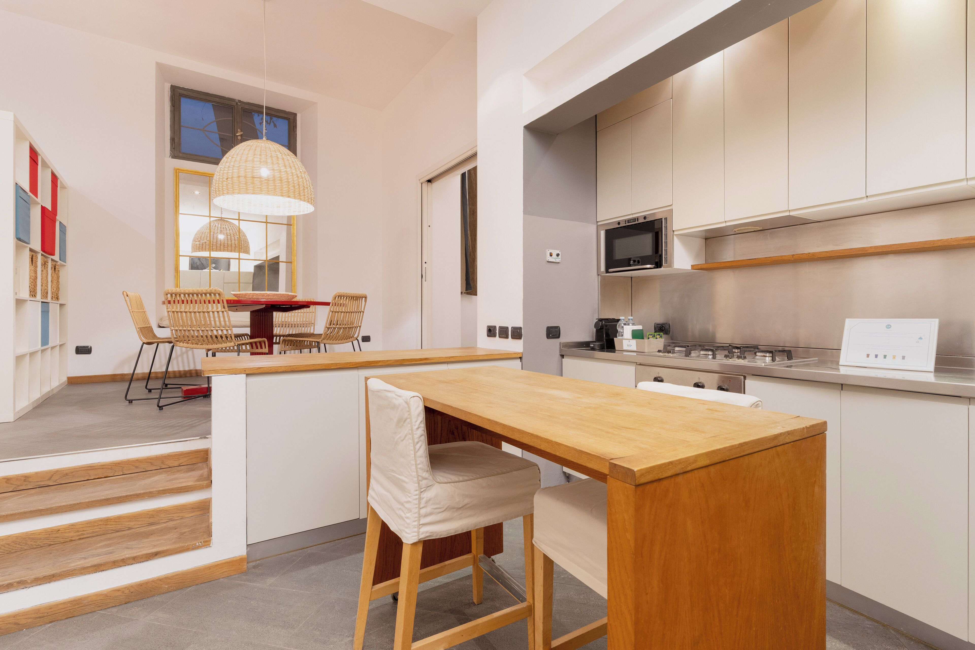Appartamento con 1 camera da letto, Via dei Medici 13 | Private kitchen | Fridge, oven, stovetop, dishwasher