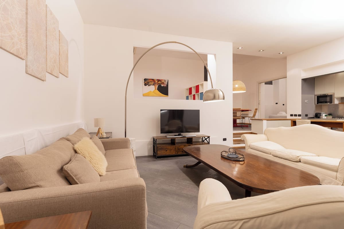 Appartamento con 1 camera da letto, Via dei Medici 13 | Coin séjour