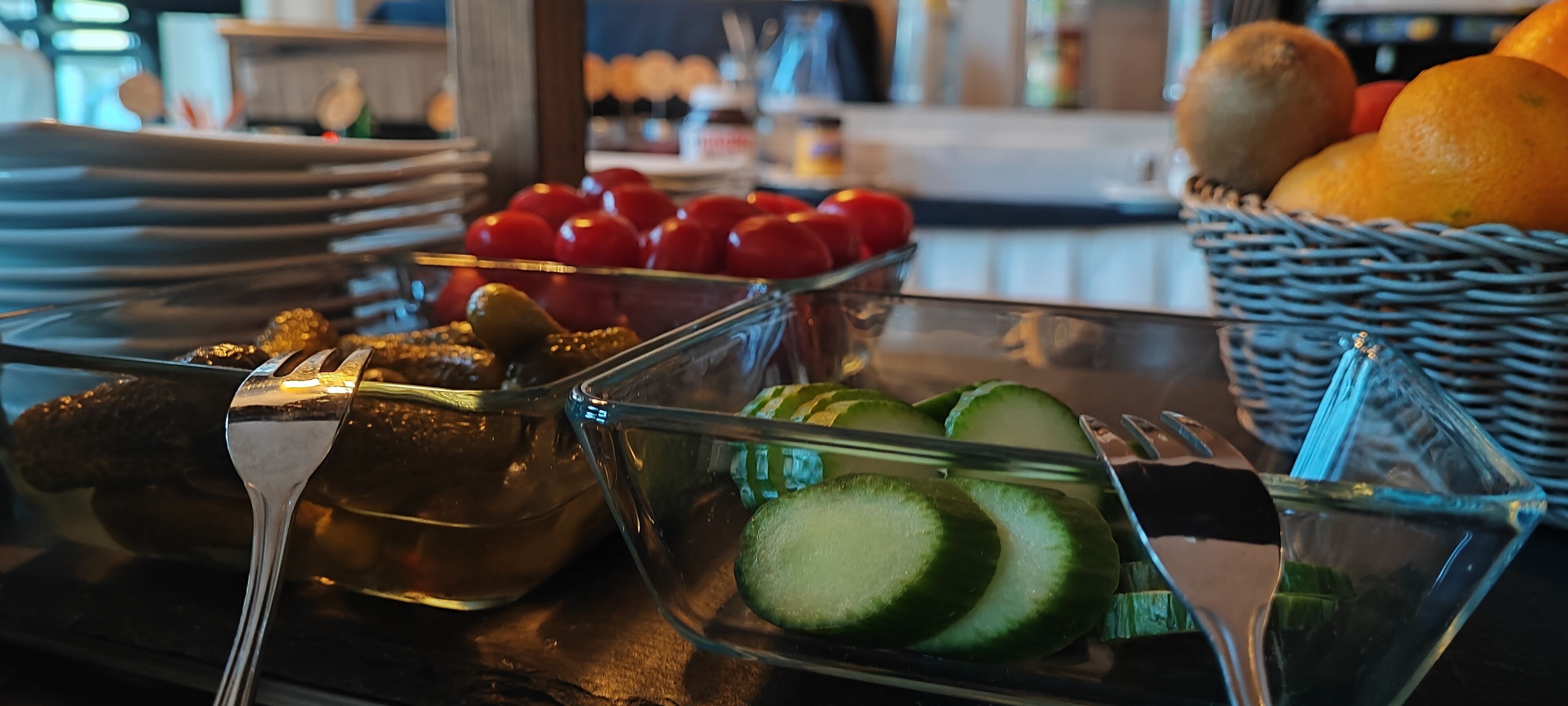 daily buffet breakfast (eur 12.5 per person)