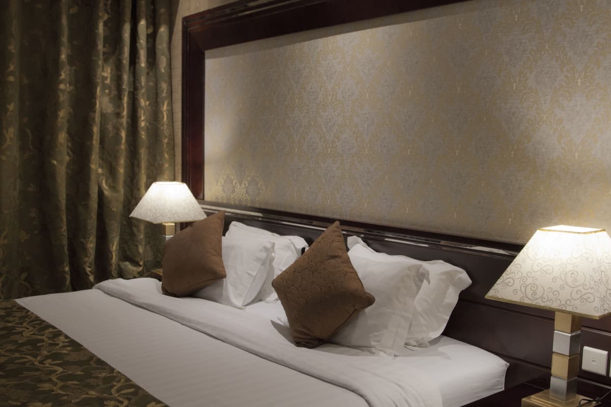 in-room safe, desk, blackout curtains, soundproofing