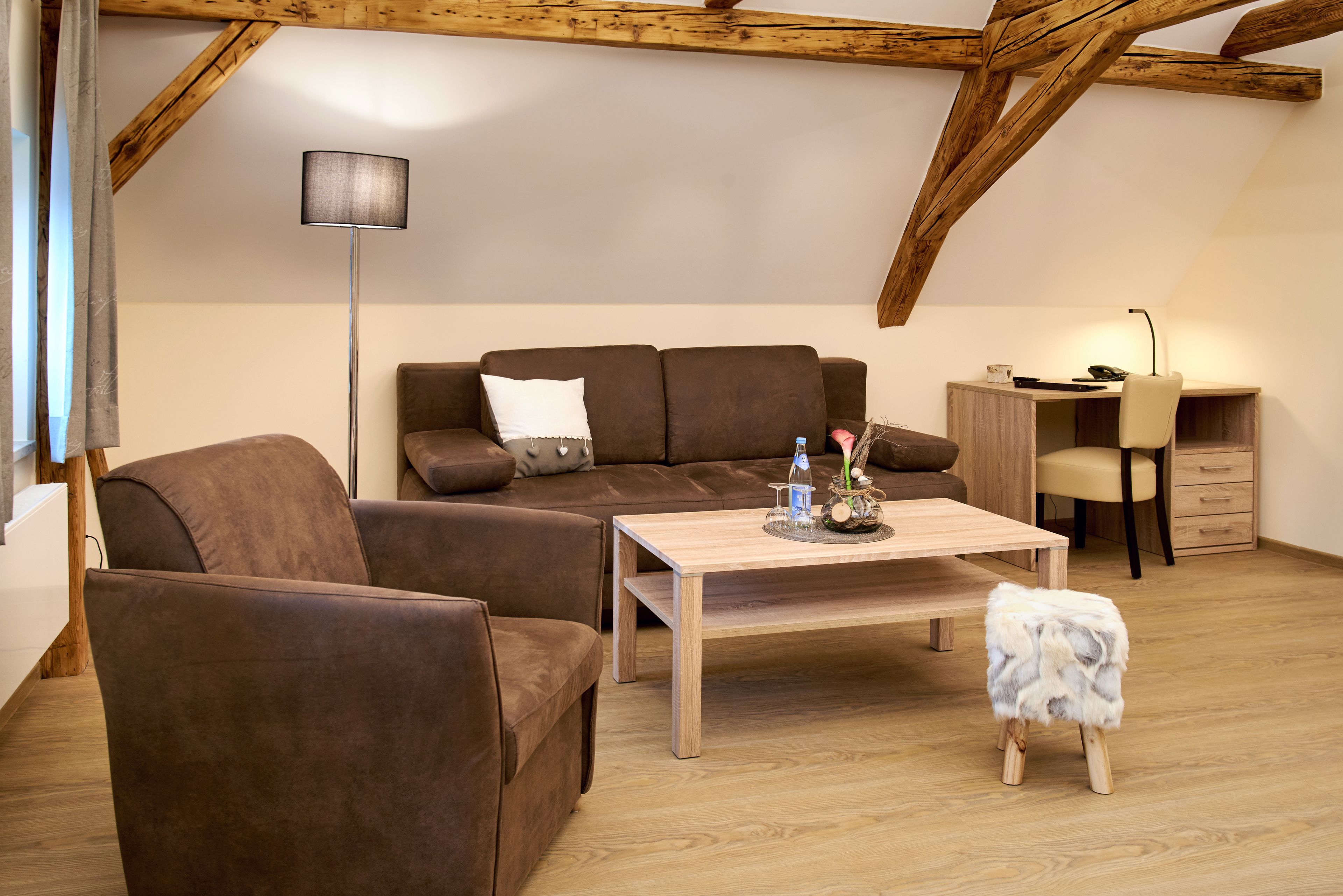 superior double room (herzog ludwig) | hypo-allergenic bedding, desk, laptop workspace, blackout curtains