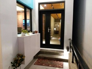 Front of property – evening/night