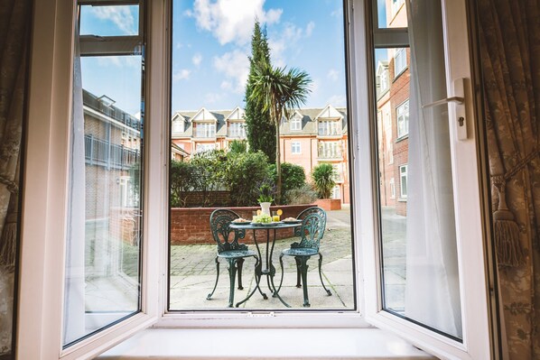 Luxury Apartment, 2 Bedrooms, Courtyard View, Ground Floor | View from room - Jade Apartments (Leatherhead)