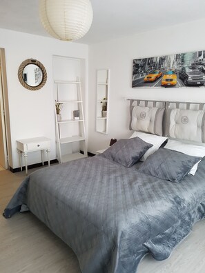 Room | Individually decorated, individually furnished, free WiFi - Villa Face Mer (Audresselles)
