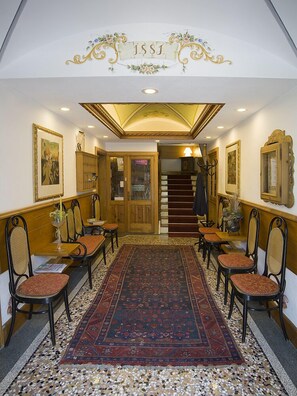 Interior entrance