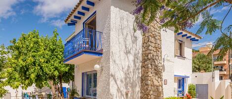 Majoituspaikan julkisivu