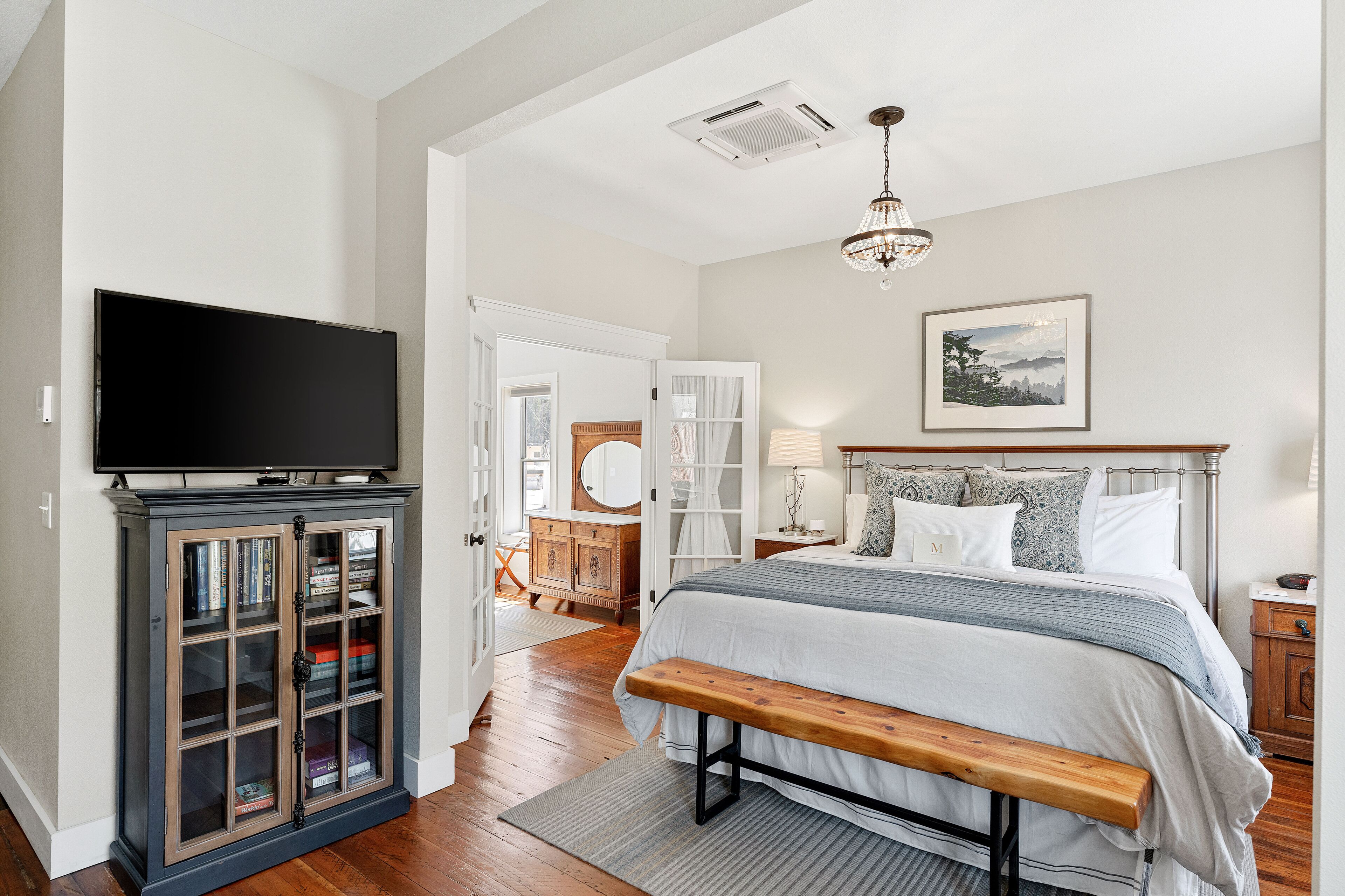 Room, 1 King Bed with Sofa bed (Room #2) | Iron/ironing board, free WiFi, bed sheets