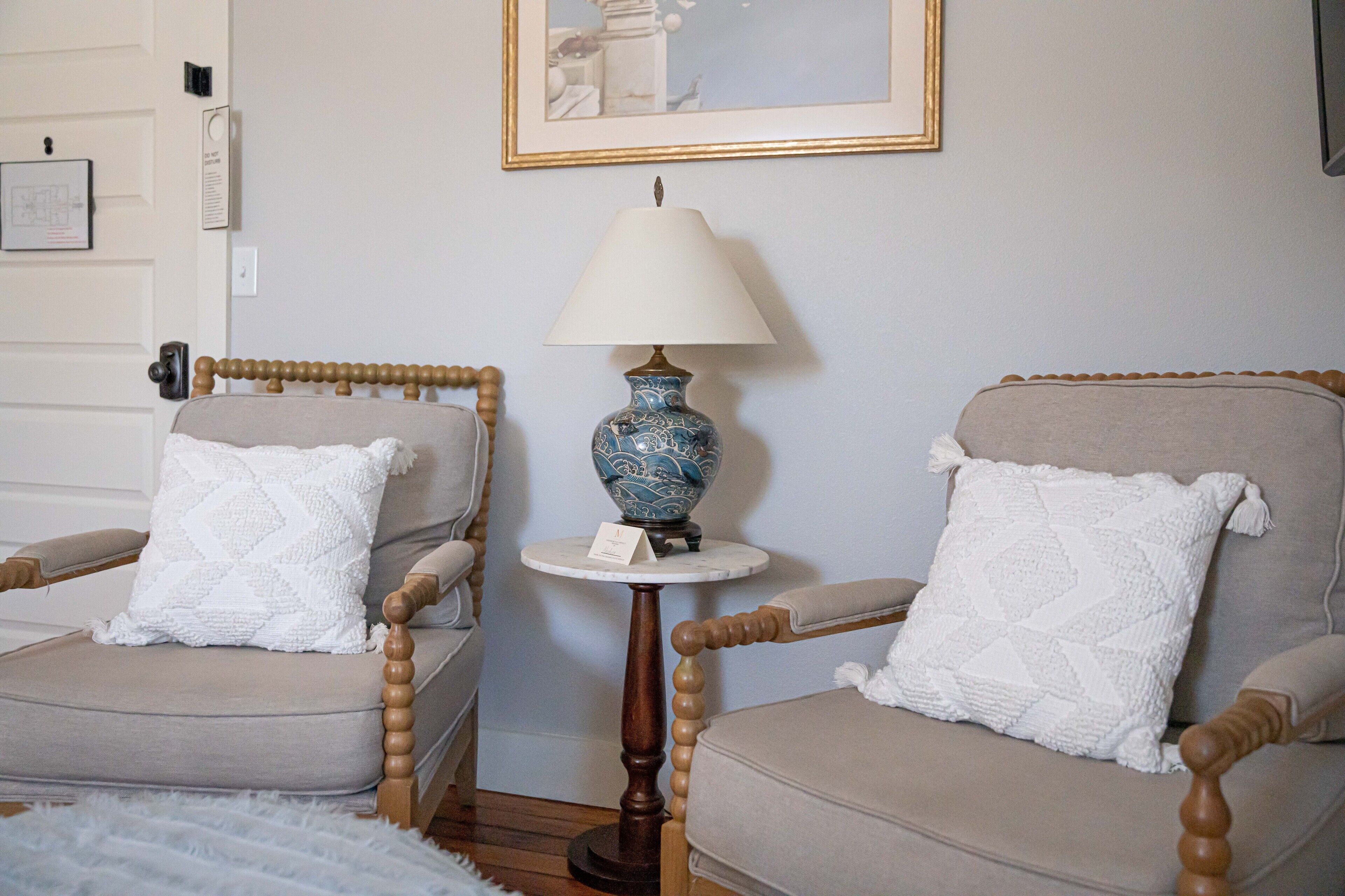 room, 1 king bed (room #6) | iron/ironing board, free wifi, bed sheets