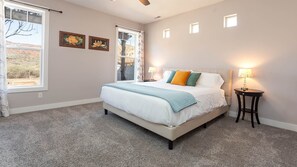 3 bedrooms, iron/ironing board, travel cot, WiFi