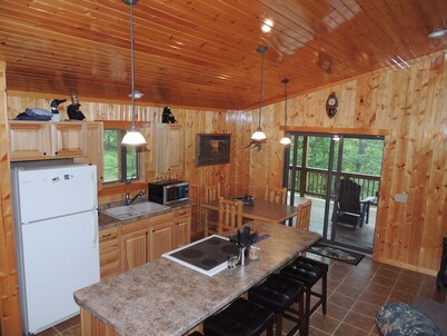 Privacy in the Valhalla Hills near Bayfield/ Lake Superior. On ATV/Snow trails.