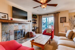 Apartment, Multiple Beds (Centennial 2 Bedroom Condo unit no. 1) | Living room