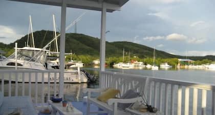 Beach Front, Water Front, stilt house on the water