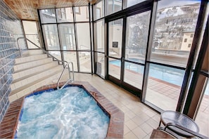 Studio, 1 King Bed (Centennial Studio Condo Unit no. 13a) | Spa | Hot tub - Centennial Studio Condo Unit no. 13a (Avon)