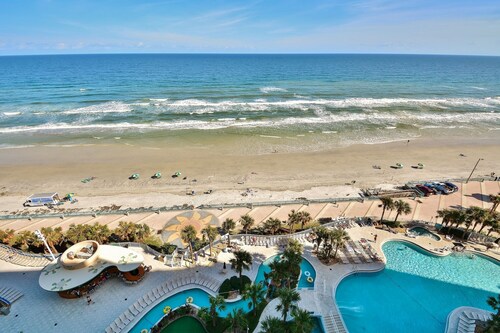 Ocean Walk 1301 Ocean Frt 2-2 with 3 Balconies! Great Views! Local Owner