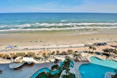 Ocean Walk 1301 Ocean Frt 2-2 with 3 Balconies! Great Views! Local Owner