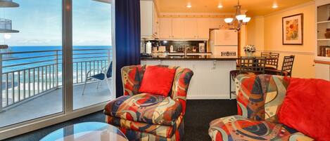 Televisio, DVD-soitin, pöytäjalkapallopöytä, videokirjasto