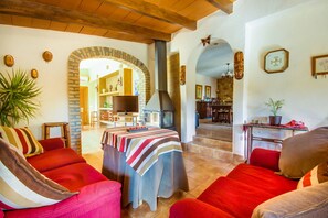 تلفزيون، مدفأة