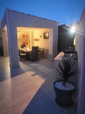 Restauration en plein air