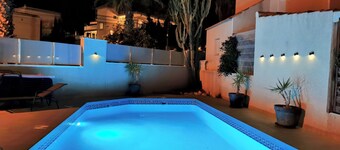 Beautiful detached house with private pool car unnecessary