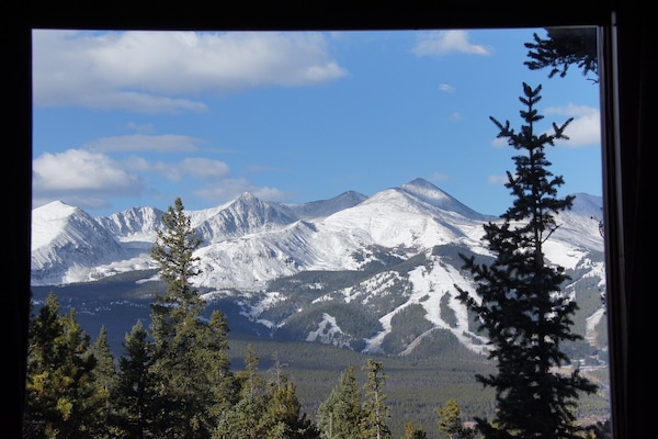 Blick von der Unterkunft