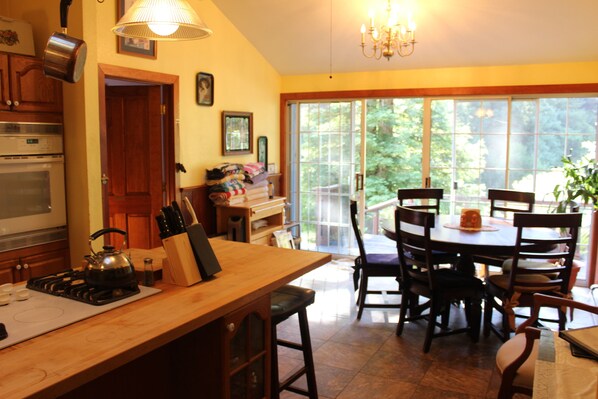Interior - Grandma's House: Riverfront, Gorgeous View, Beach/Swimming/Canoeing Dog Friendly (Monte Rio)