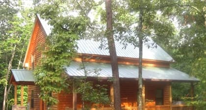 Cabane en rondins de luxe