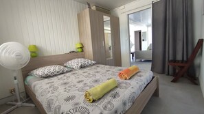 3 Schlafzimmer, Zimmersafe, schallisolierte Zimmer